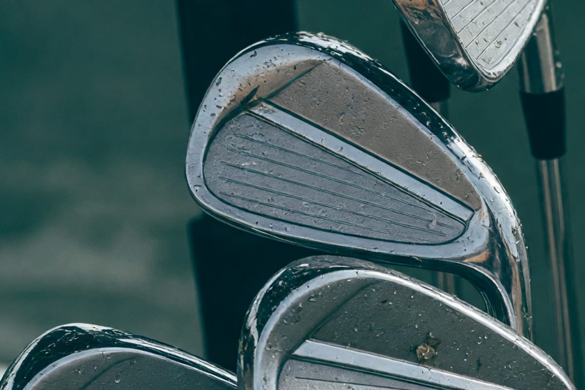 The cleaned set, heads up in the bag
